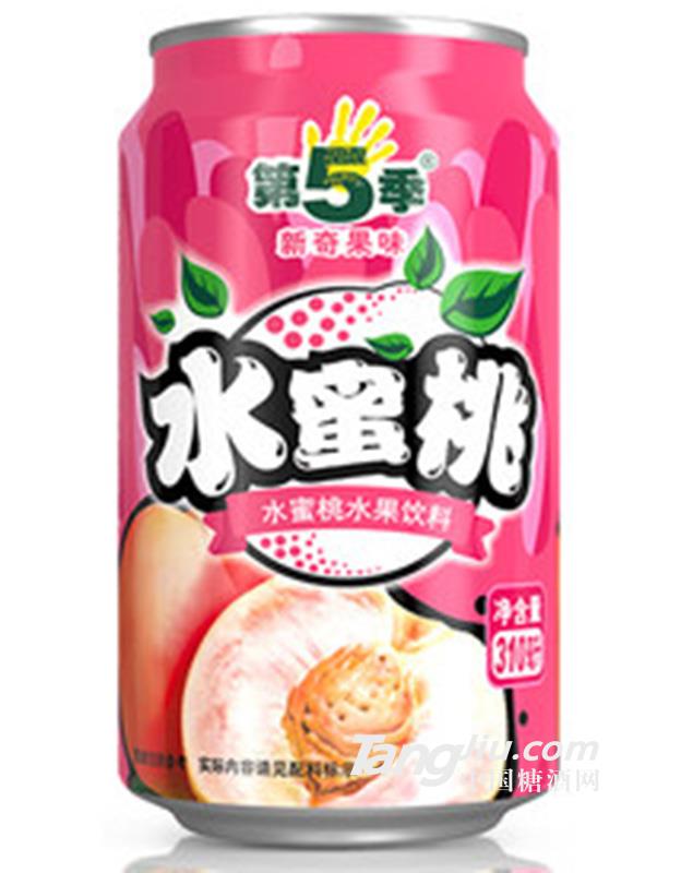 第5季水蜜桃口味水果飲料330ml