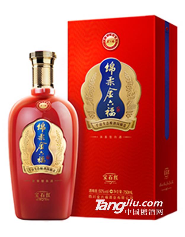 綿柔金六福寶石紅-500ml