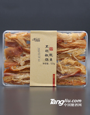 愛(ài)琴島-黑胡椒燒魷魚-90g