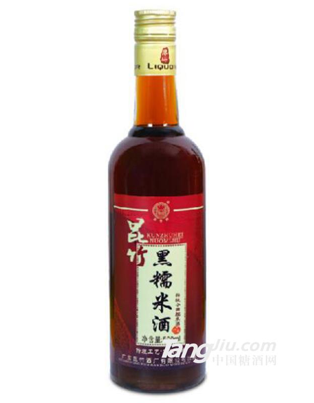 昆竹黑糯米酒19度