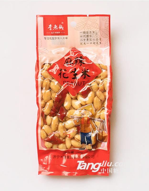 李老頭麻辣花生米180g