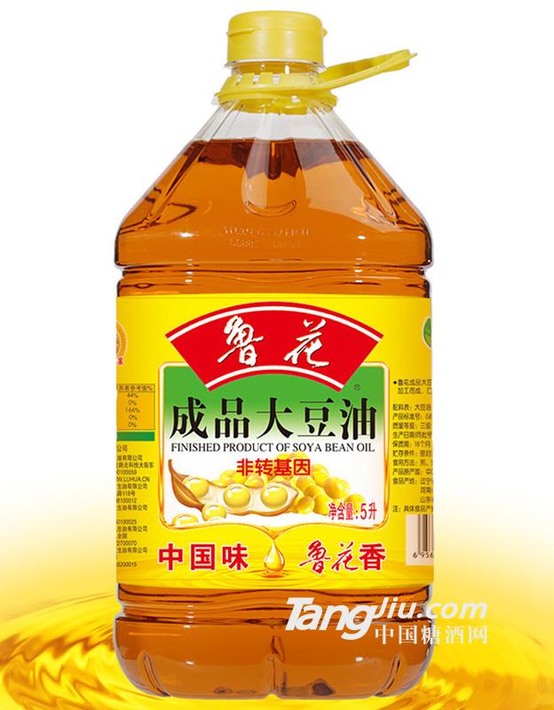 魯花非轉基因成品大豆油-5L