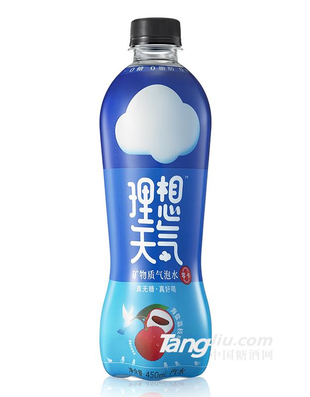 理想天氣·礦物質氣泡水荔枝味450ml