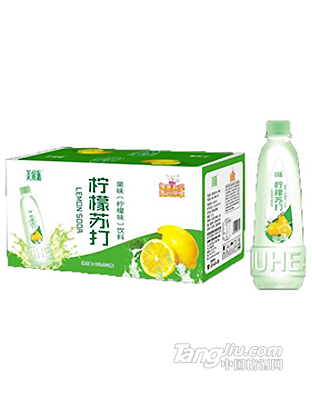 美果派檸檬蘇打果味飲料400mlx24瓶