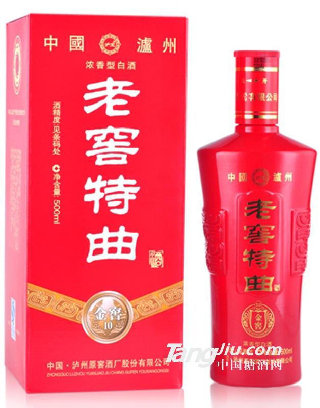 老窖特曲金窖10-500ml