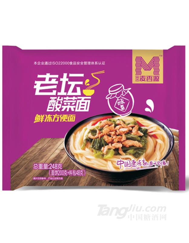 麥香源老壇酸菜面248g