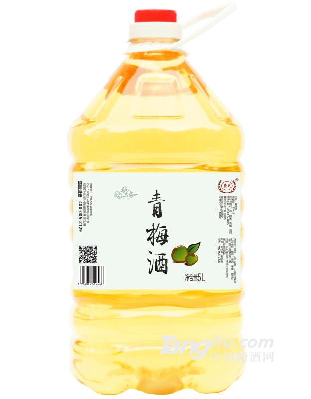 12°黃氏青梅酒（桶裝）-5L