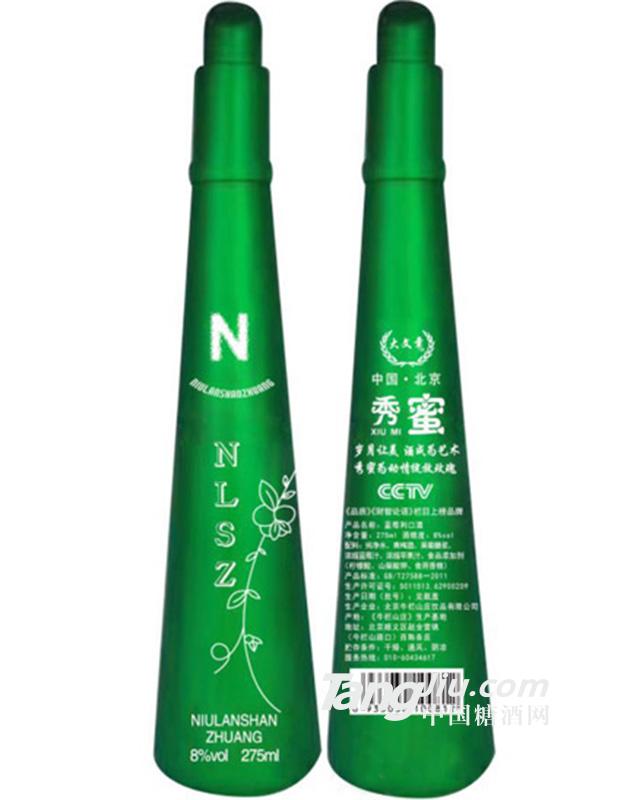 8度牛欄山莊秀蜜藍(lán)莓利口酒-青銅時代