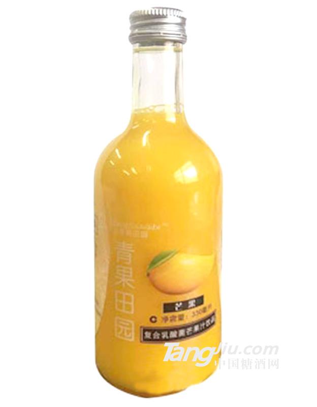 青果田園復(fù)合乳酸菌芒果汁飲料330ml