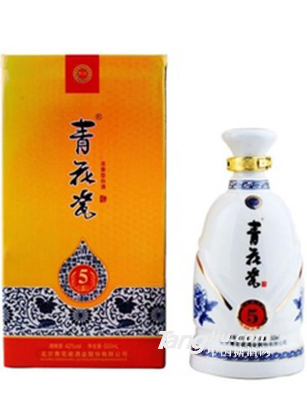 42度青花瓷5年原漿500ml