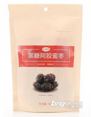 潤昌圓 黑糖阿膠蜜棗160g