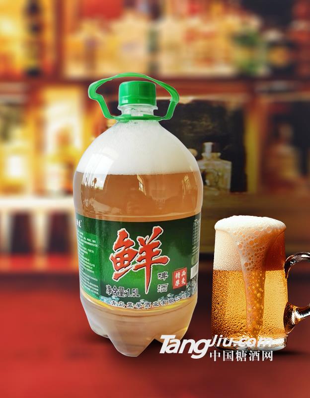 勁虎鮮啤酒1.5L