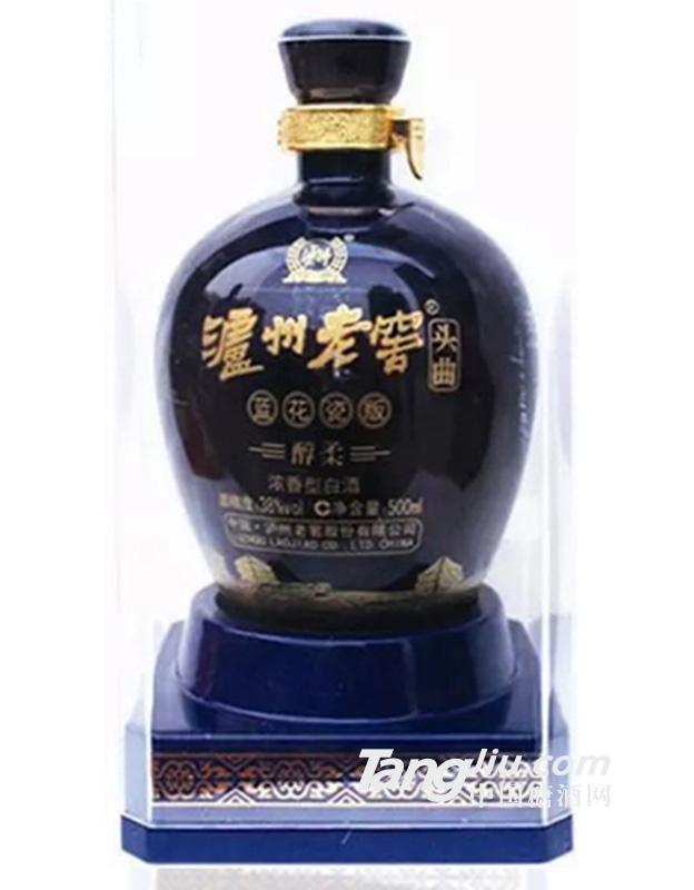 瀘州老窖藍花瓷頭曲500ml