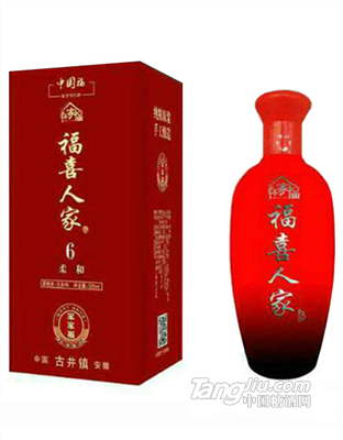 福喜人家酒柔和6家家福（紅）500ml