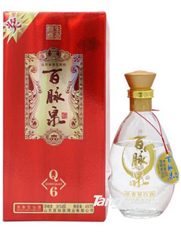 36°百脈泉Q6酒490ml