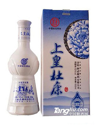 上皇杜康酒花韻2濃香型52度500ml