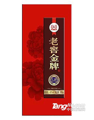 老窖金 牌酒仁韻500ml