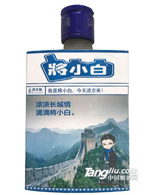 42°將小白酒（長(zhǎng)城情）100ml