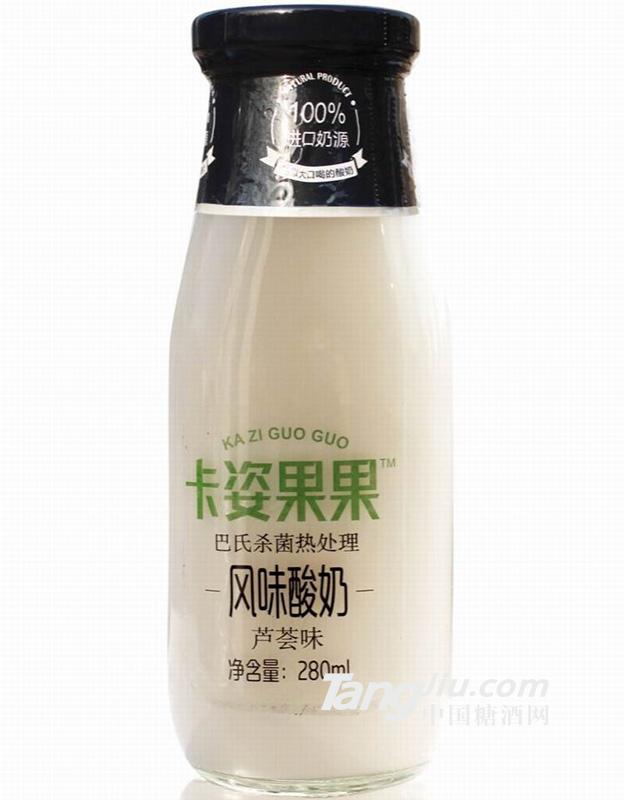 卡姿果果風味酸奶蘆薈味280ml