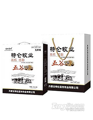 圣特特侖牧業五谷牛奶250ml