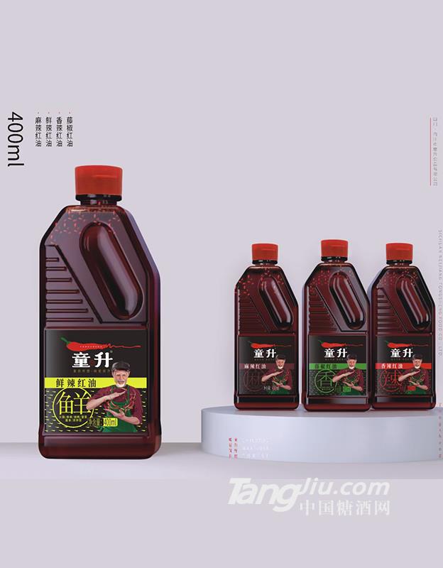 童升鮮辣紅油400ml