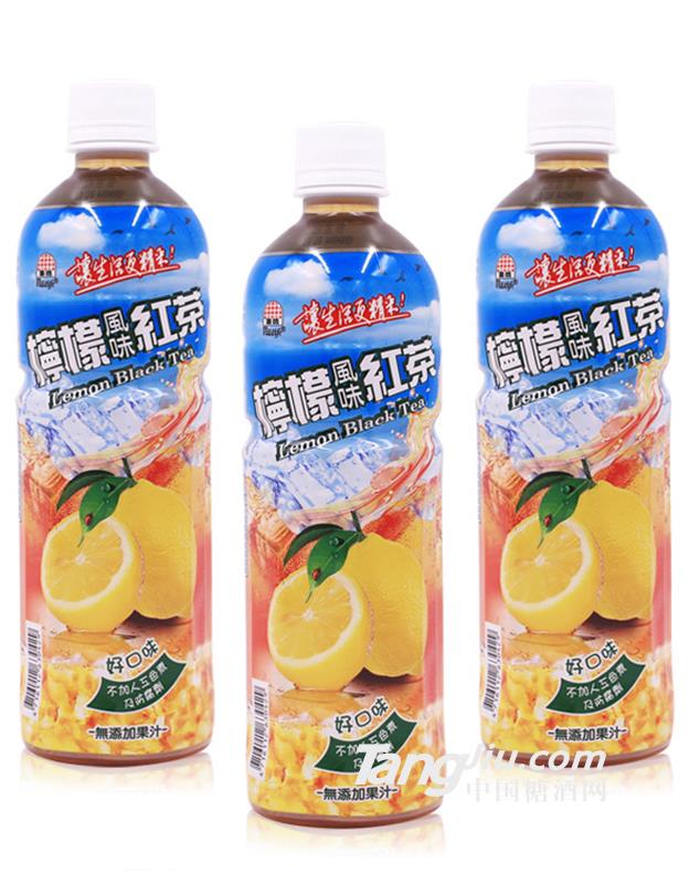 生活檸檬風味紅茶飲料-600ml