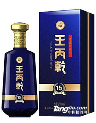 53度王丙乾酒15年珍藏500ml