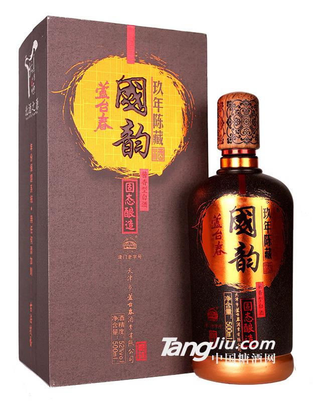 蘆臺春52°國韻玖年陳藏酒500ml