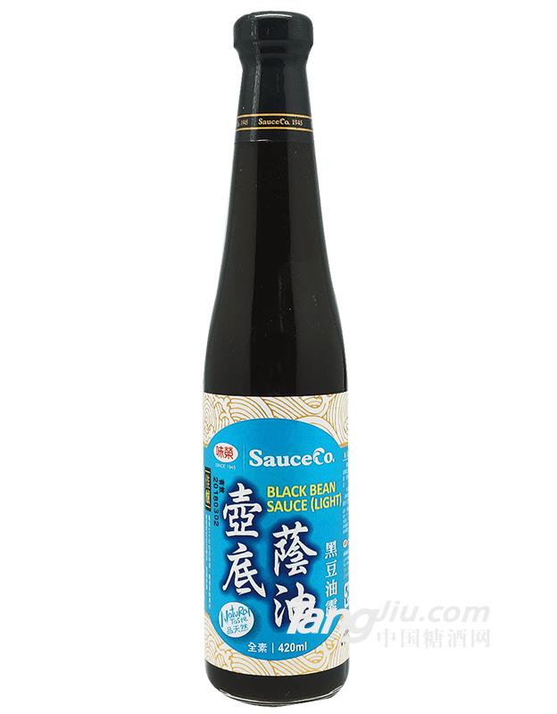 佳釀-黑豆壺底蔭油露420ml