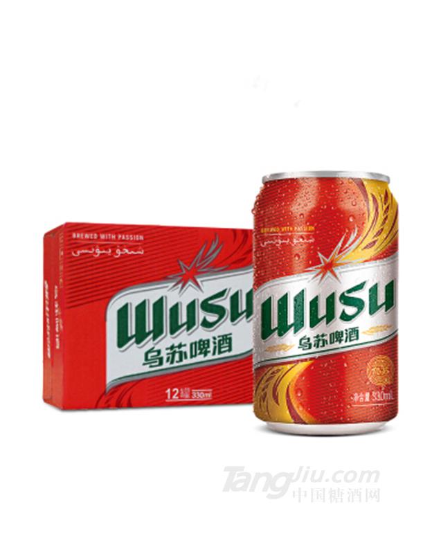 烏蘇啤酒 WUSU 綠烏蘇易拉罐330ml12罐 整箱裝