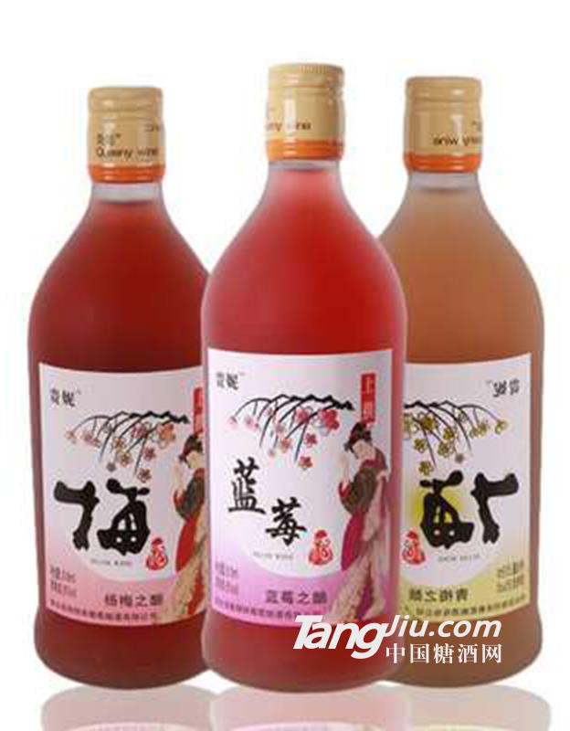 青梅 藍莓果酒梅子酒女生低度酒-500ml