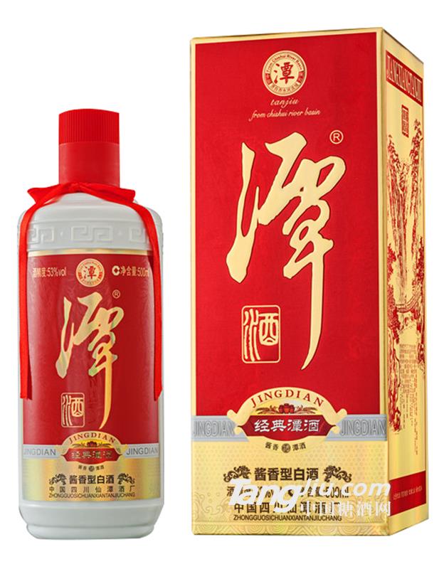 經典潭酒53度醬香型白酒-500ml