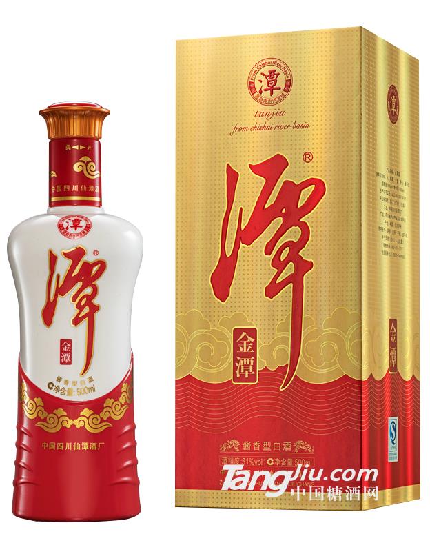 金質潭酒51度醬香型白酒-500ml