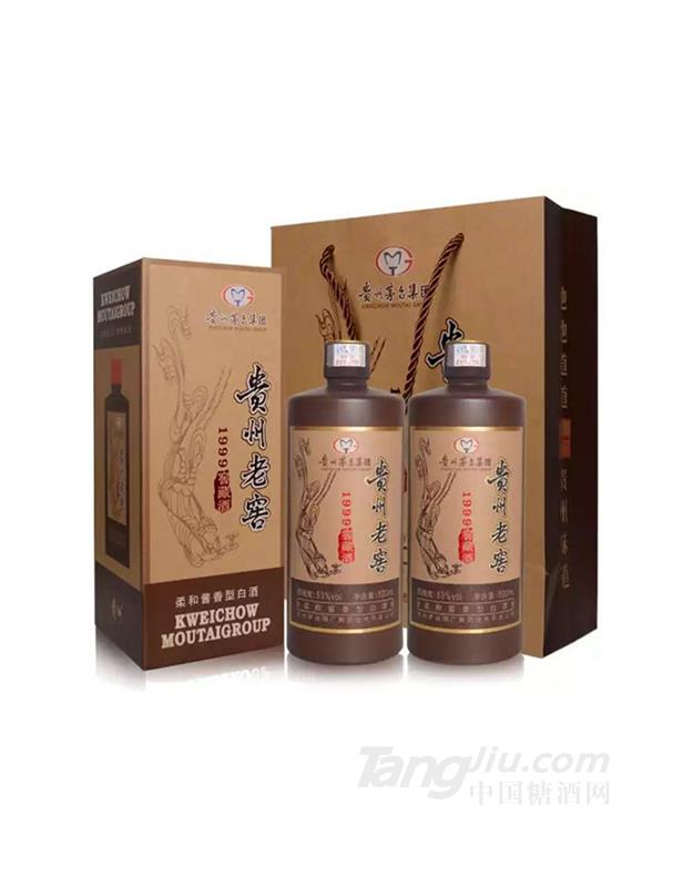 貴州老窖1999窖藏酒53度500ml