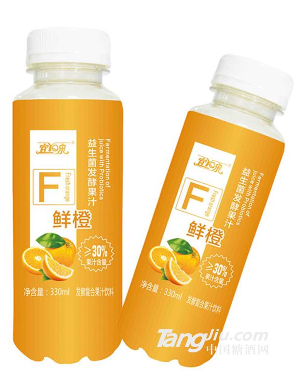 宜泉益生菌發(fā)酵果汁鮮橙味330ml