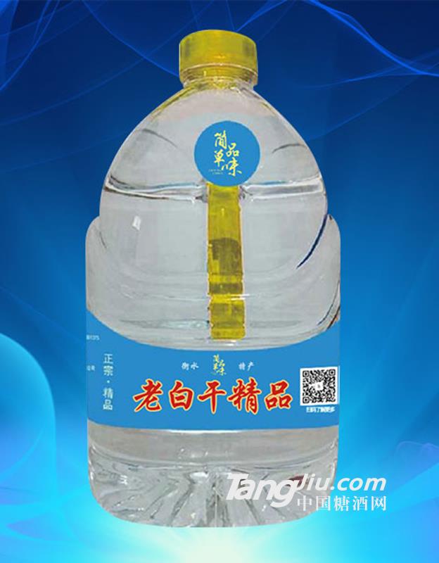 簡單品味老白干精品藍(lán)桶4L