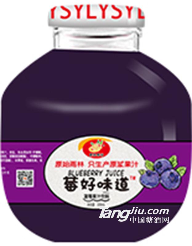 云南原始雨林 莓好味道藍莓果汁飲料300ml