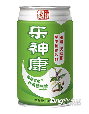 樂(lè)神康草本植物飲品310ml