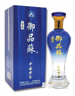 御品蘇酒中國夢9-42度480ml