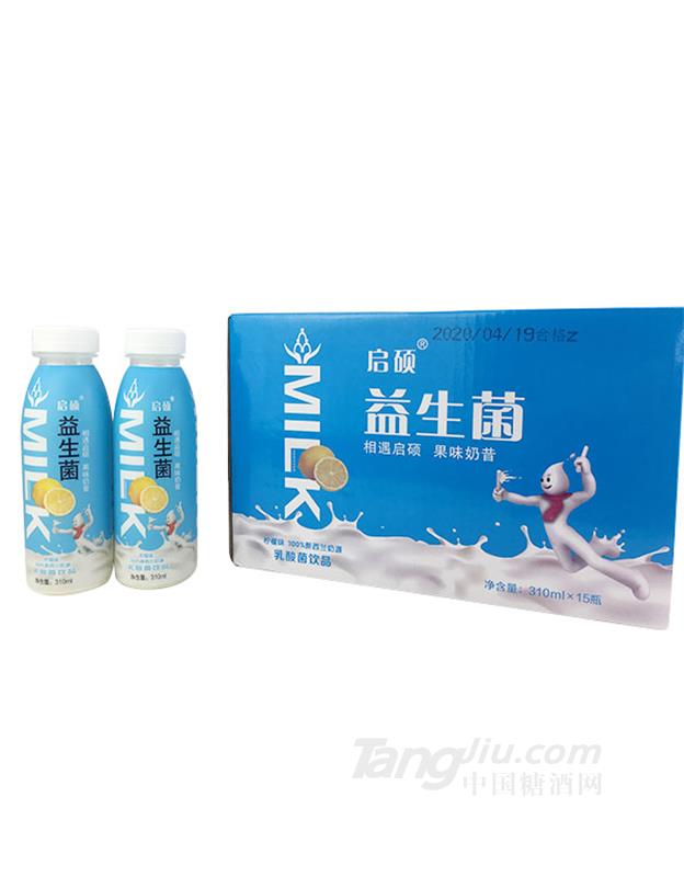 啟碩益生菌奶昔檸檬味310ml