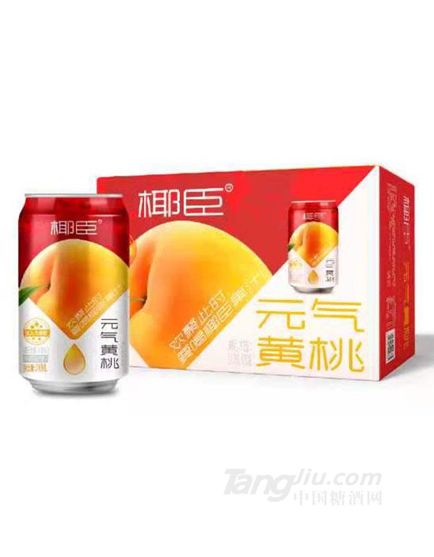 椰臣-元?dú)恻S桃310ml