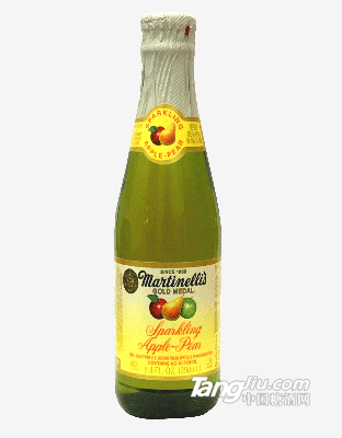 MARTINELLI‘S瑪蒂天尼梨蘋果汁汽水（碳酸飲料）250ml