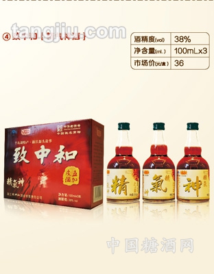 致中和-精氣神酒38度100ml