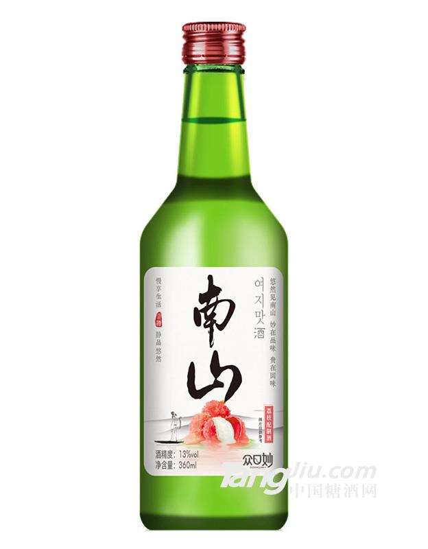 眾口妙·南山荔枝配制酒360ml