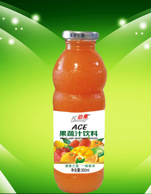 動康A(chǔ)CE果蔬汁飲料350ml